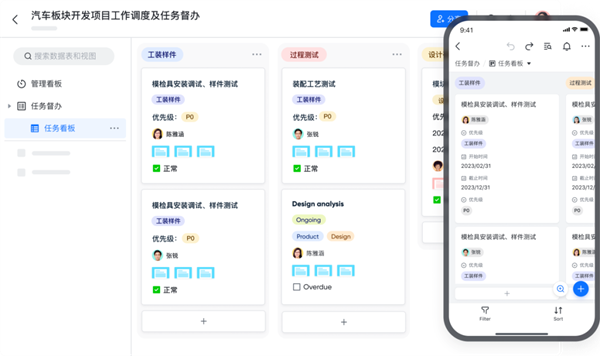 飛書：服務百余家車企，以可量化原則提高管理效率