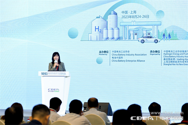中國電池工業(yè)協(xié)會副秘書長、氫能與燃料電池分會執(zhí)行秘書長/電池中國網(wǎng)CEO張雨主持開幕式