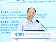 中國電池工業(yè)協(xié)會理事長劉寶生致辭