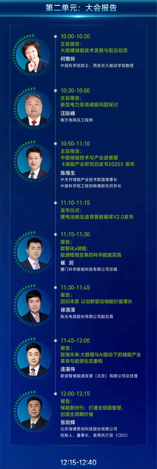 匯聚儲能最強力量！ESIE 2025開幕式日程和嘉賓陣容重磅發布