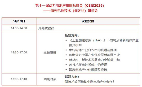 席位有限！速來(lái)鎖定2026年海外商務(wù)考察（匈牙利站）活動(dòng)名額