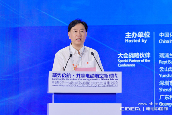 CIBF2026交流會 | 中國化物協會秘書長王澤深：動力電池“巔峰試煉”開啟！